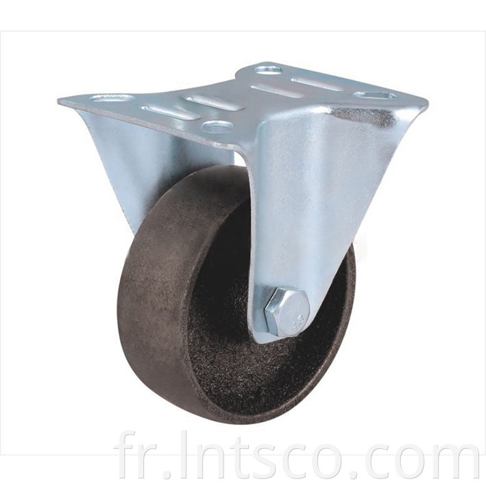 Industry Cast Iron Rigid Casters